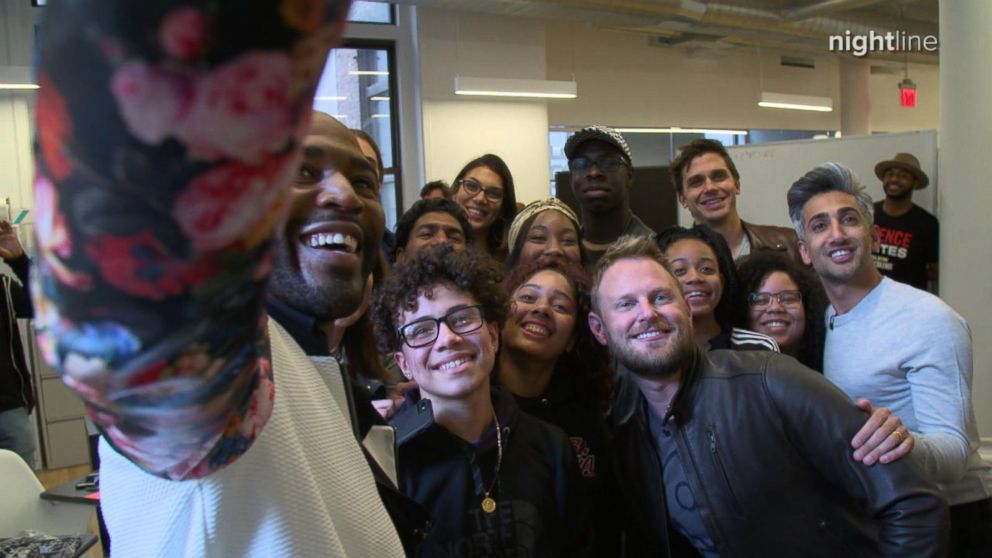 VIDEO: 'Queer Eye's' Fab Five surprises LGBTQ students and allies from GSA clubs in NYC